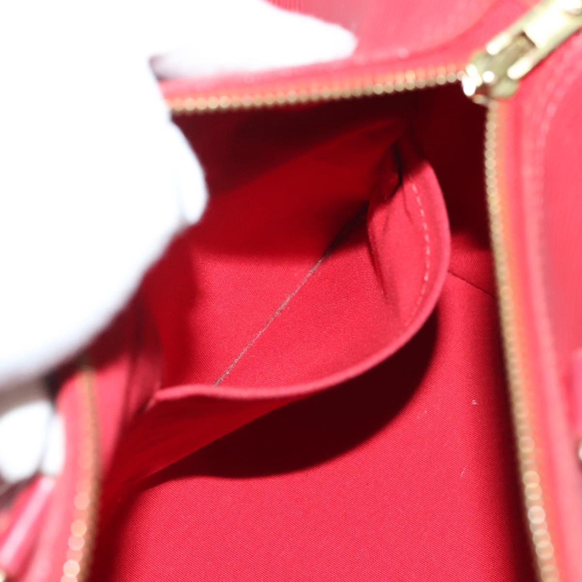 LOUIS VUITTON Epi Speedy 25 Hand Bag Castilian Red M43017 LV Auth 139881