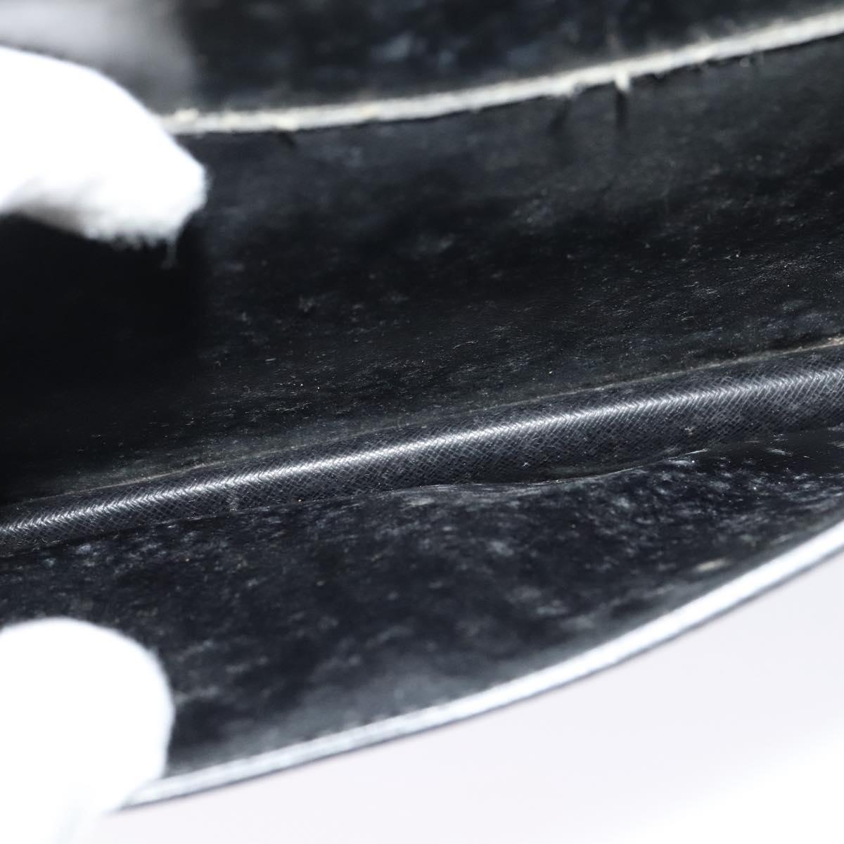 LOUIS VUITTON Epi Grenel Shoulder Bag Black M52362 LV Auth 139883