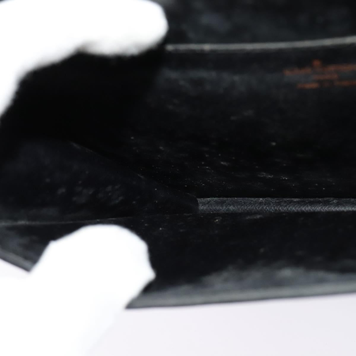 LOUIS VUITTON Epi Grenel Shoulder Bag Black M52362 LV Auth 139883