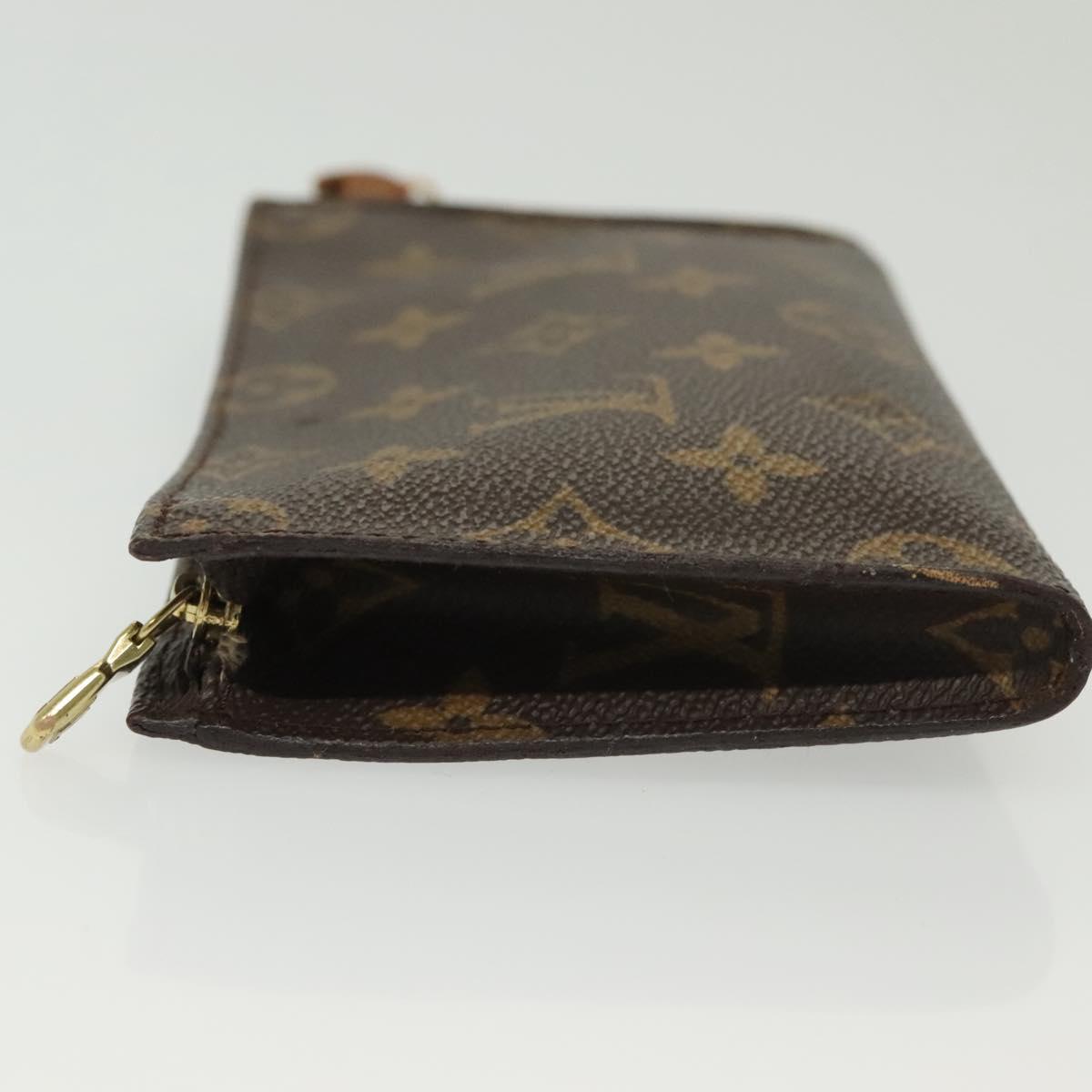 LOUIS VUITTON Monogram Bucket PM Accessory Pouch LV Auth 139885