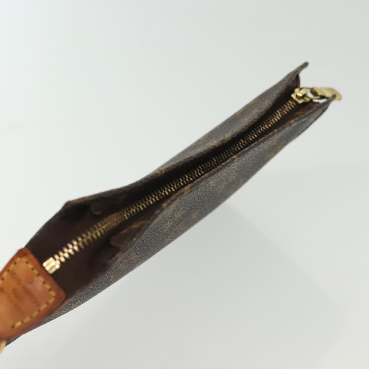 LOUIS VUITTON Monogram Bucket PM Accessory Pouch LV Auth 139885