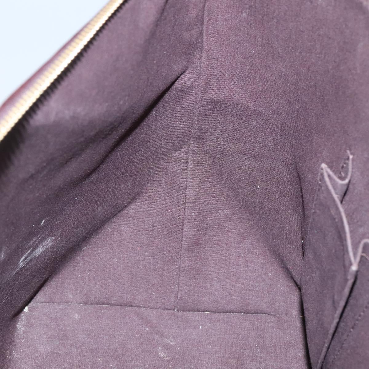 LOUIS VUITTON Monogram Vernis Bellevue GM Tote Bag Amarante M93589 Auth 139919