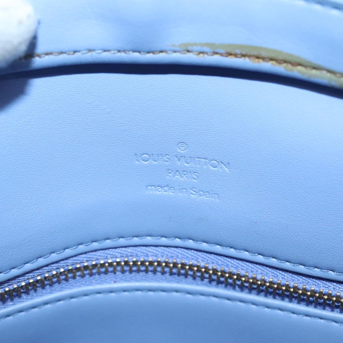 LOUIS VUITTON Monogram Vernis Houston Hand Bag Lavande M91218 LV Auth 139921