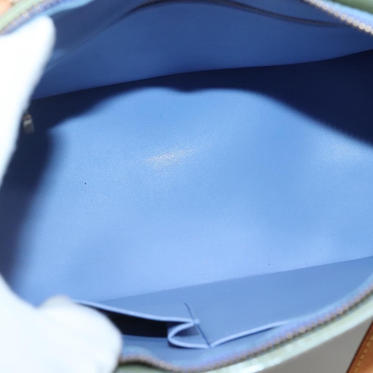 LOUIS VUITTON Monogram Vernis Houston Hand Bag Lavande M91218 LV Auth 139921