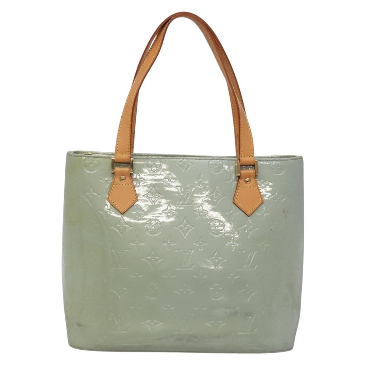 LOUIS VUITTON Monogram Vernis Houston Hand Bag Lavande M91218 LV Auth 139921