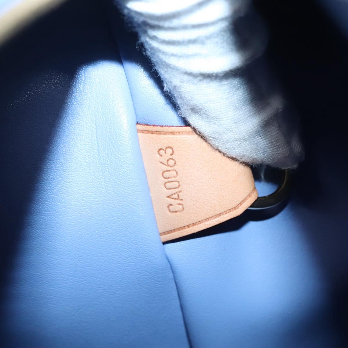 LOUIS VUITTON Monogram Vernis Houston Hand Bag Lavande M91218 LV Auth 139921