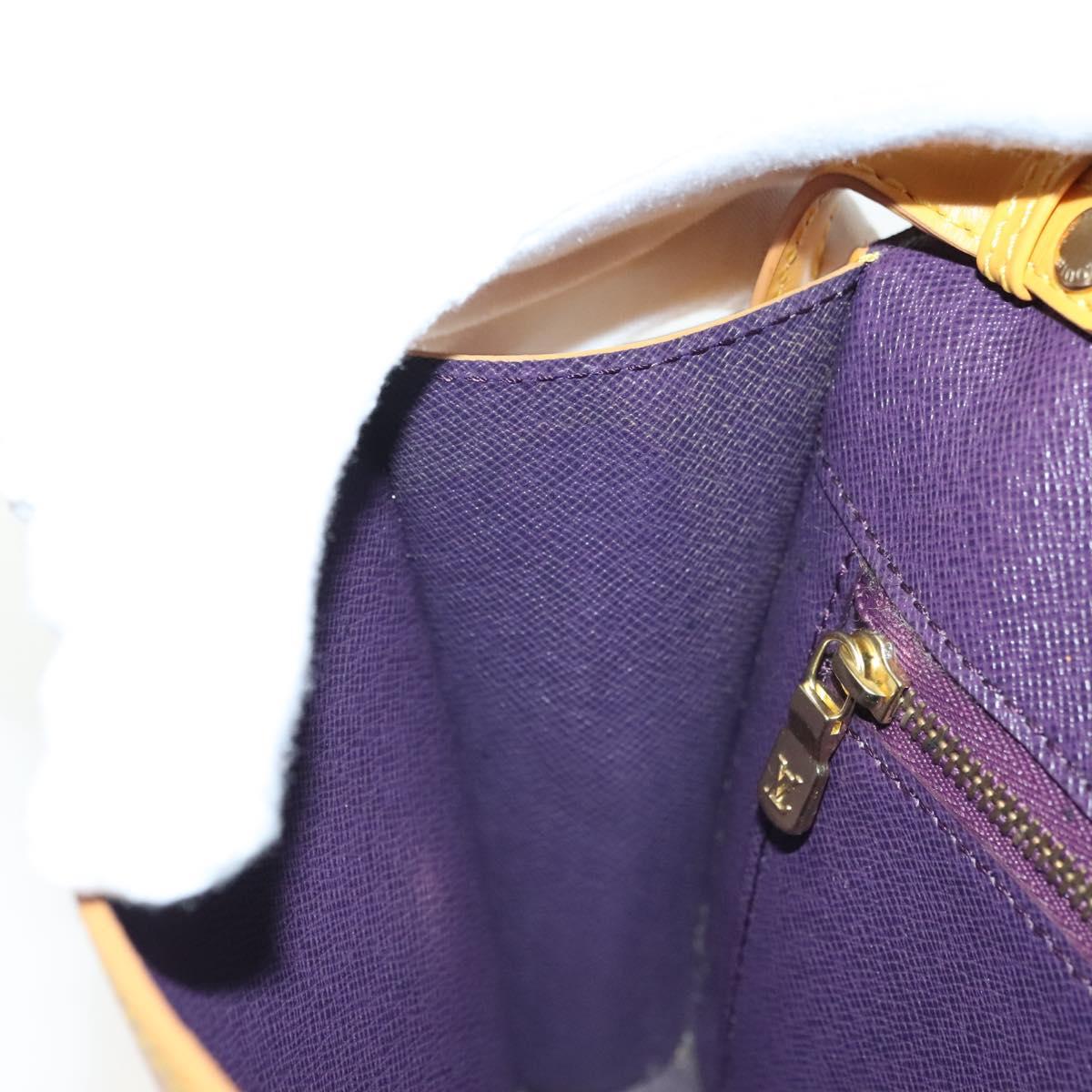 LOUIS VUITTON Epi Arsch Shoulder Bag Yellow M52579 LV Auth 139923
