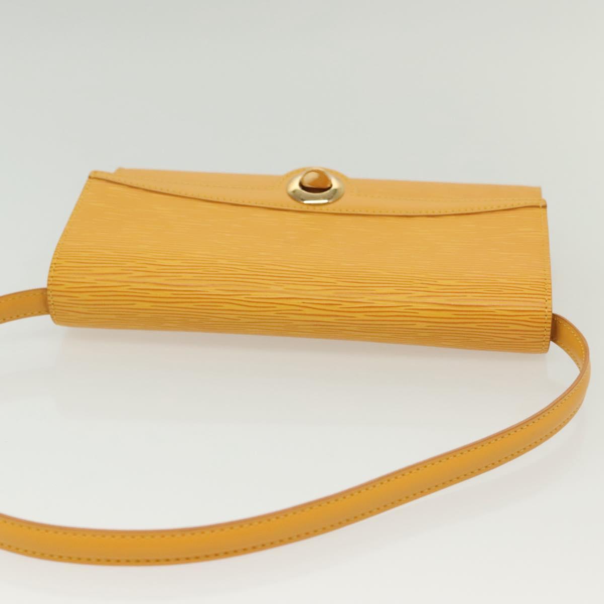 LOUIS VUITTON Epi Arsch Shoulder Bag Yellow M52579 LV Auth 139923