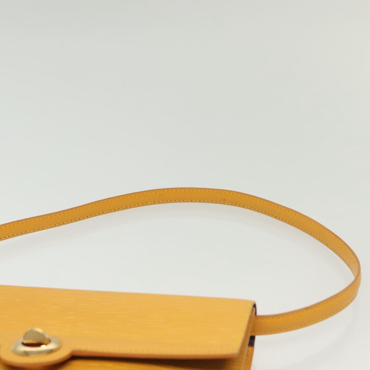 LOUIS VUITTON Epi Arsch Shoulder Bag Yellow M52579 LV Auth 139923
