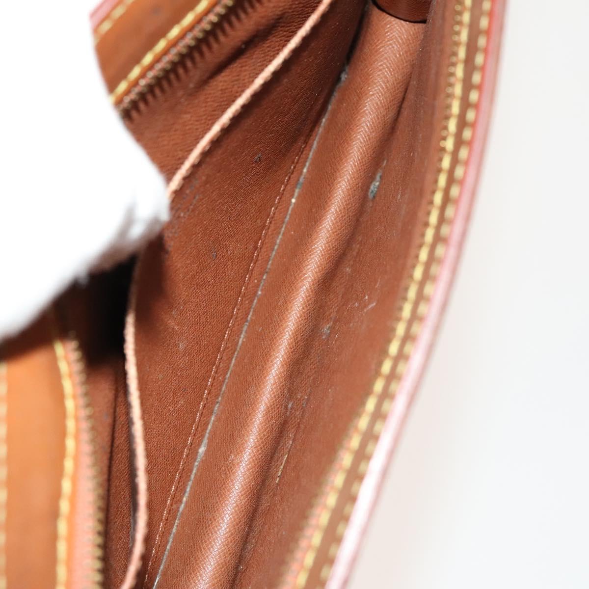 LOUIS VUITTON Epi Pochette Homme Clutch Bag 2Set Black Brown LV Auth 139924