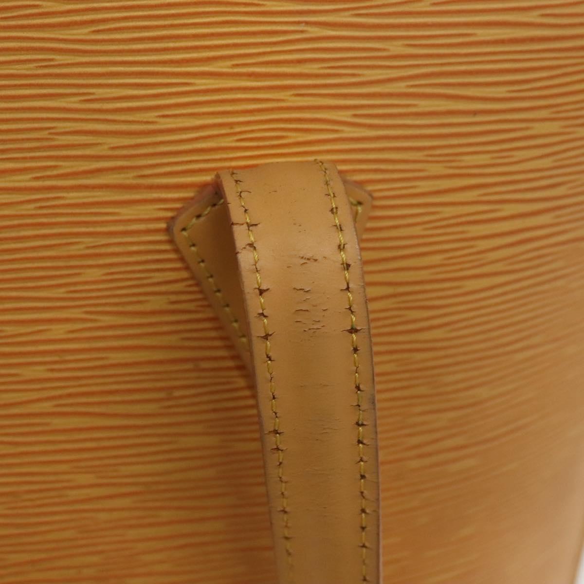 LOUIS VUITTON Epi Lussac Shoulder Bag Yellow M52289 LV Auth 139926