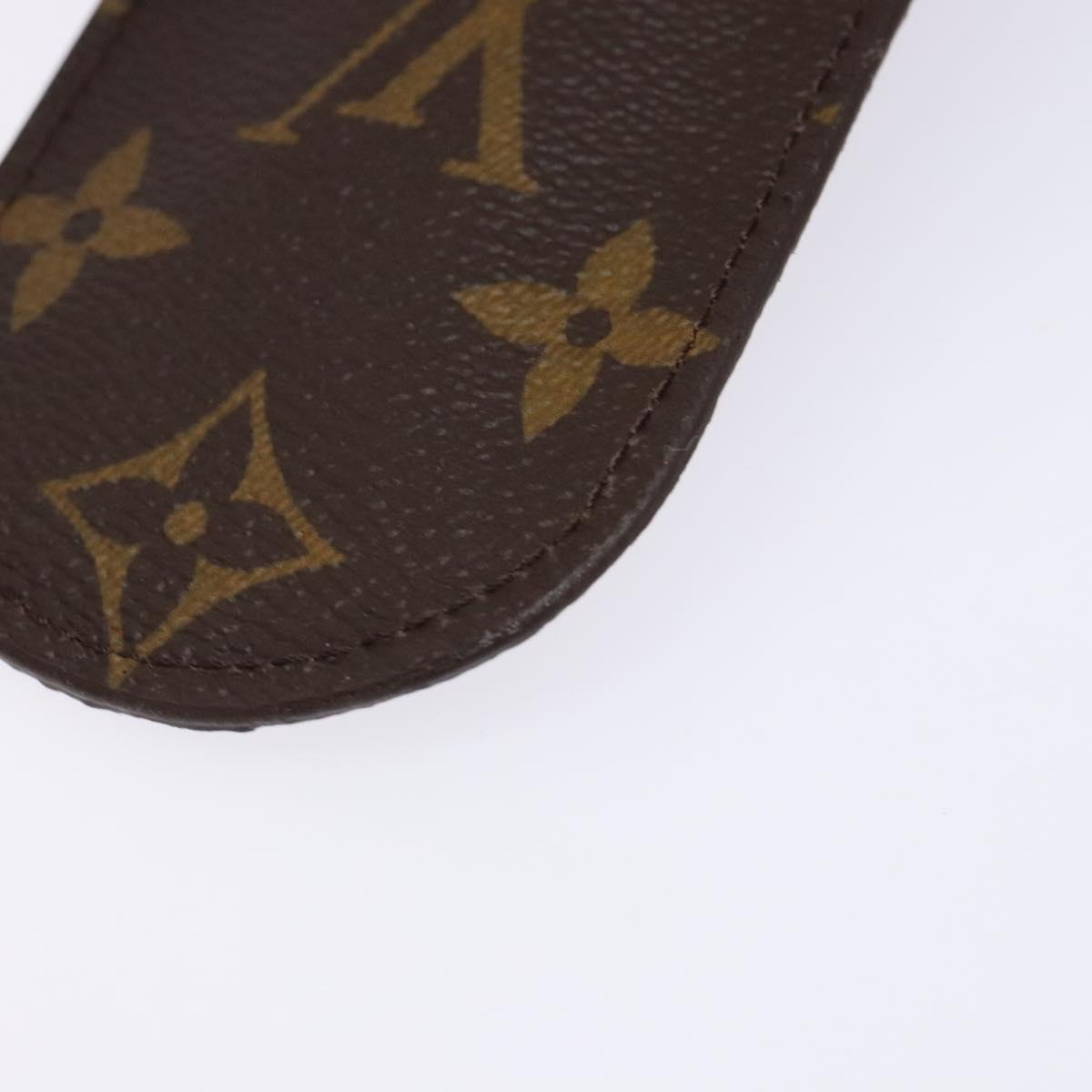 LOUIS VUITTON Monogram Etui Stilo Pen Case M62990 LV Auth 139946