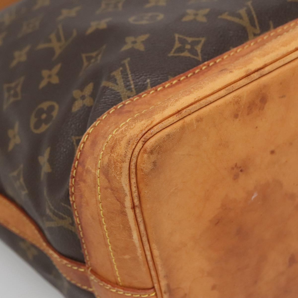 LOUIS VUITTON Monogram Noe Shoulder Bag M42224 LV Auth 139952