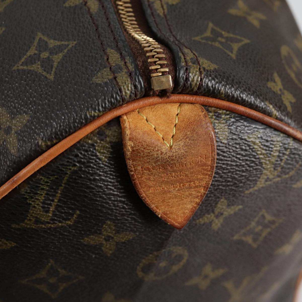 LOUIS VUITTON Monogram Speedy 30 Hand Bag M41526 LV Auth 139953