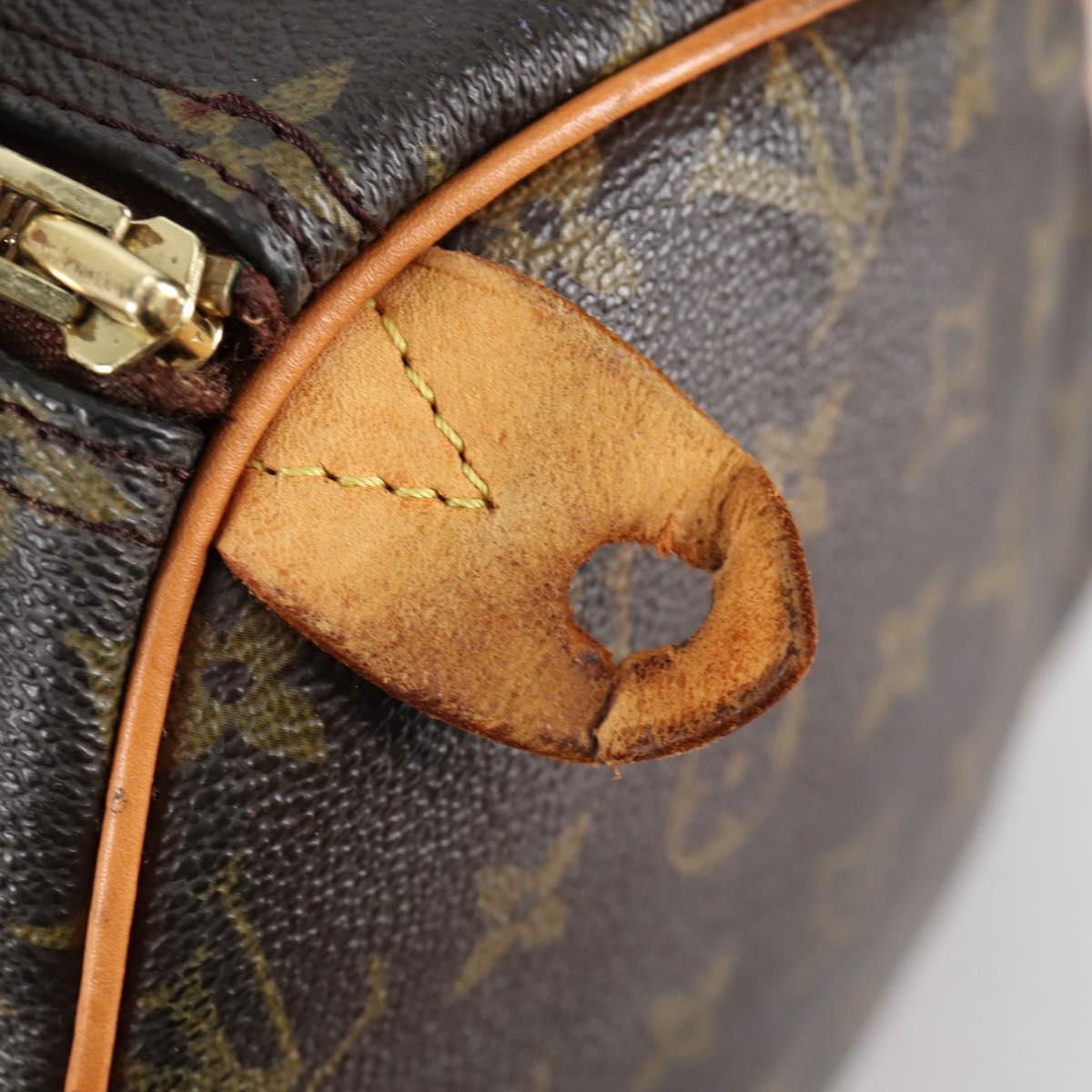 LOUIS VUITTON Monogram Speedy 30 Hand Bag M41526 LV Auth 139953