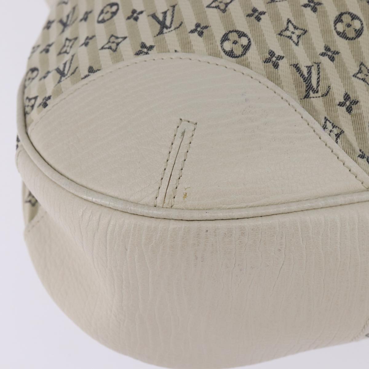 LOUIS VUITTON Monogram Mini Lin Croisette Marina GM Bag 2way M95492 Auth 139957