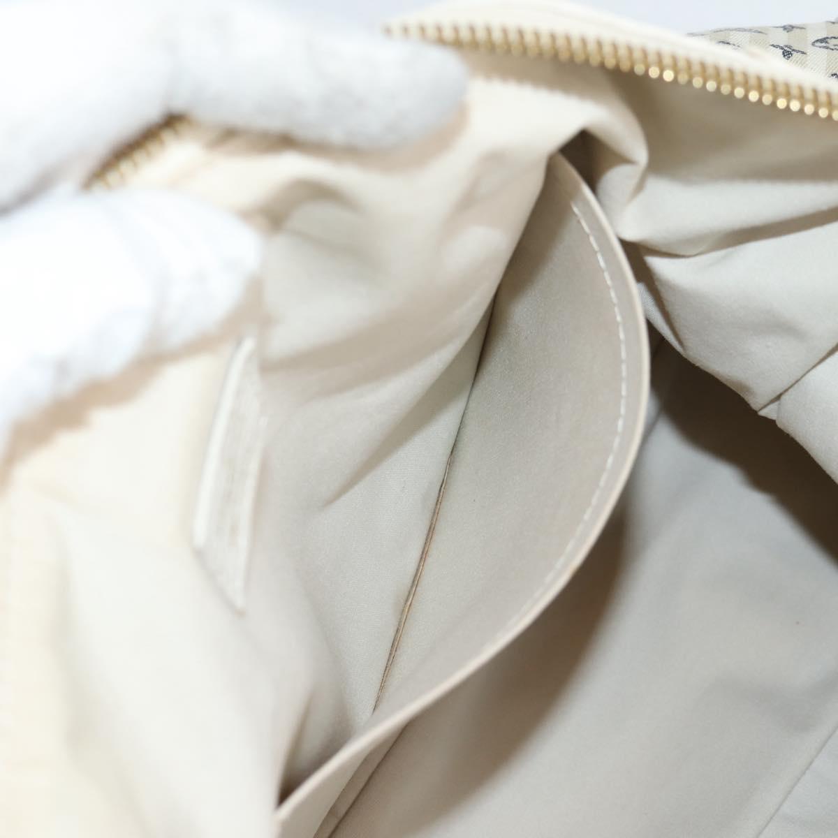 LOUIS VUITTON Monogram Mini Lin Croisette Marina GM Bag 2way M95492 Auth 139957