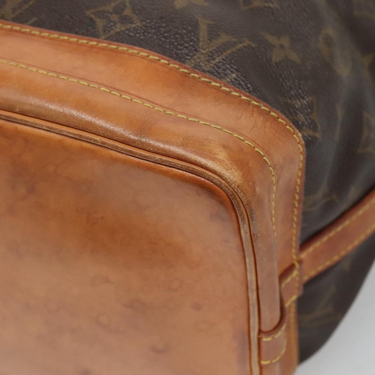 LOUIS VUITTON Monogram Noe Shoulder Bag M42224 LV Auth 139965
