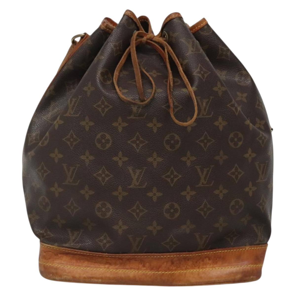 LOUIS VUITTON Monogram Noe Shoulder Bag M42224 LV Auth 139965