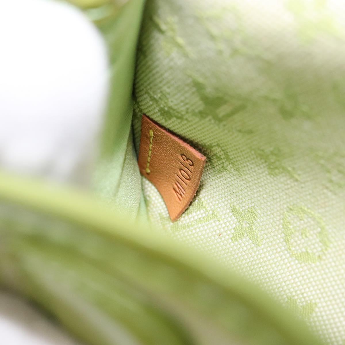 LOUIS VUITTON Monogram Mini Trousse Marie Kate Pouch Green M92935 Auth 139984V