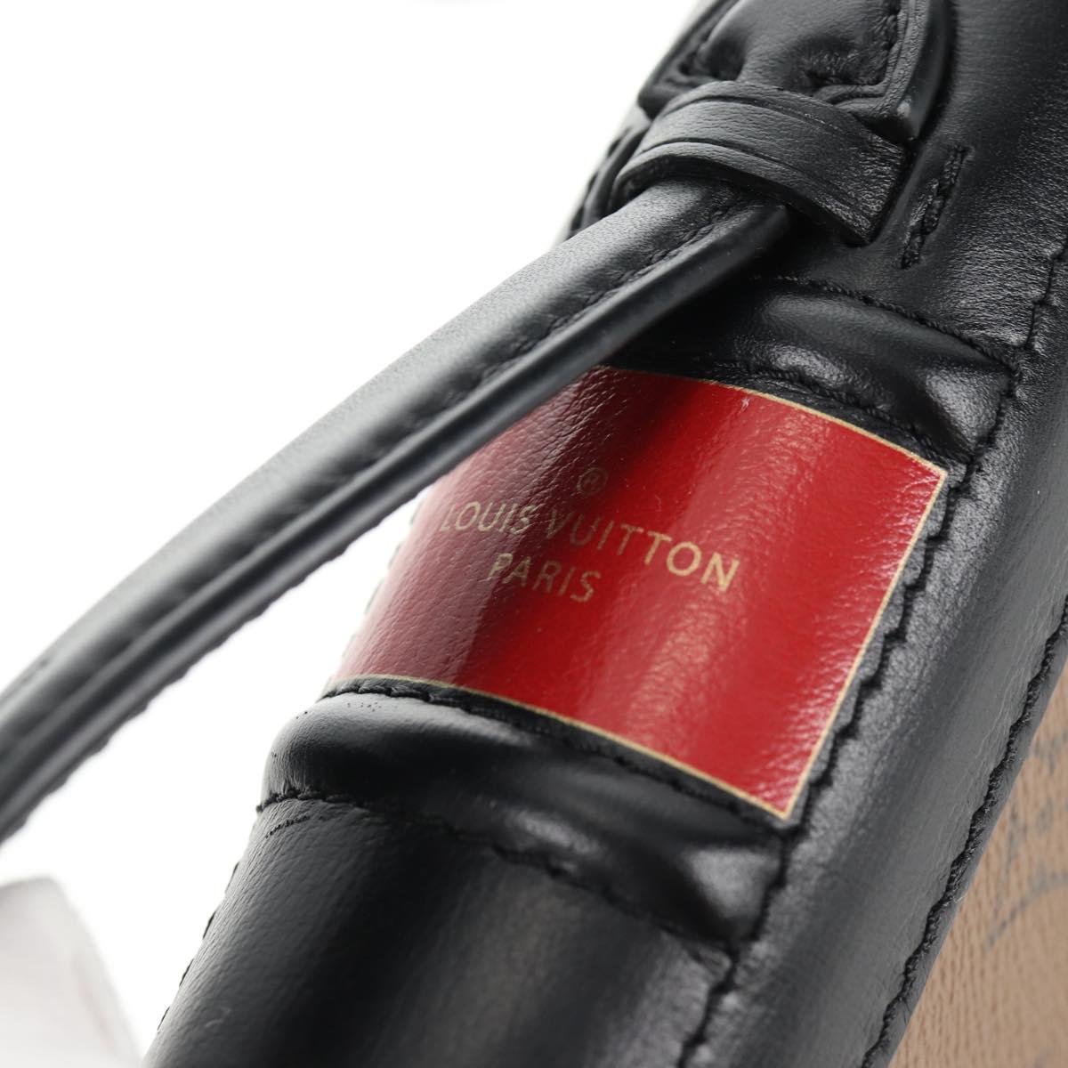 LOUIS VUITTON Monogram Reverse Book Wallet On Chain Bag M81830 LV Auth 140001M