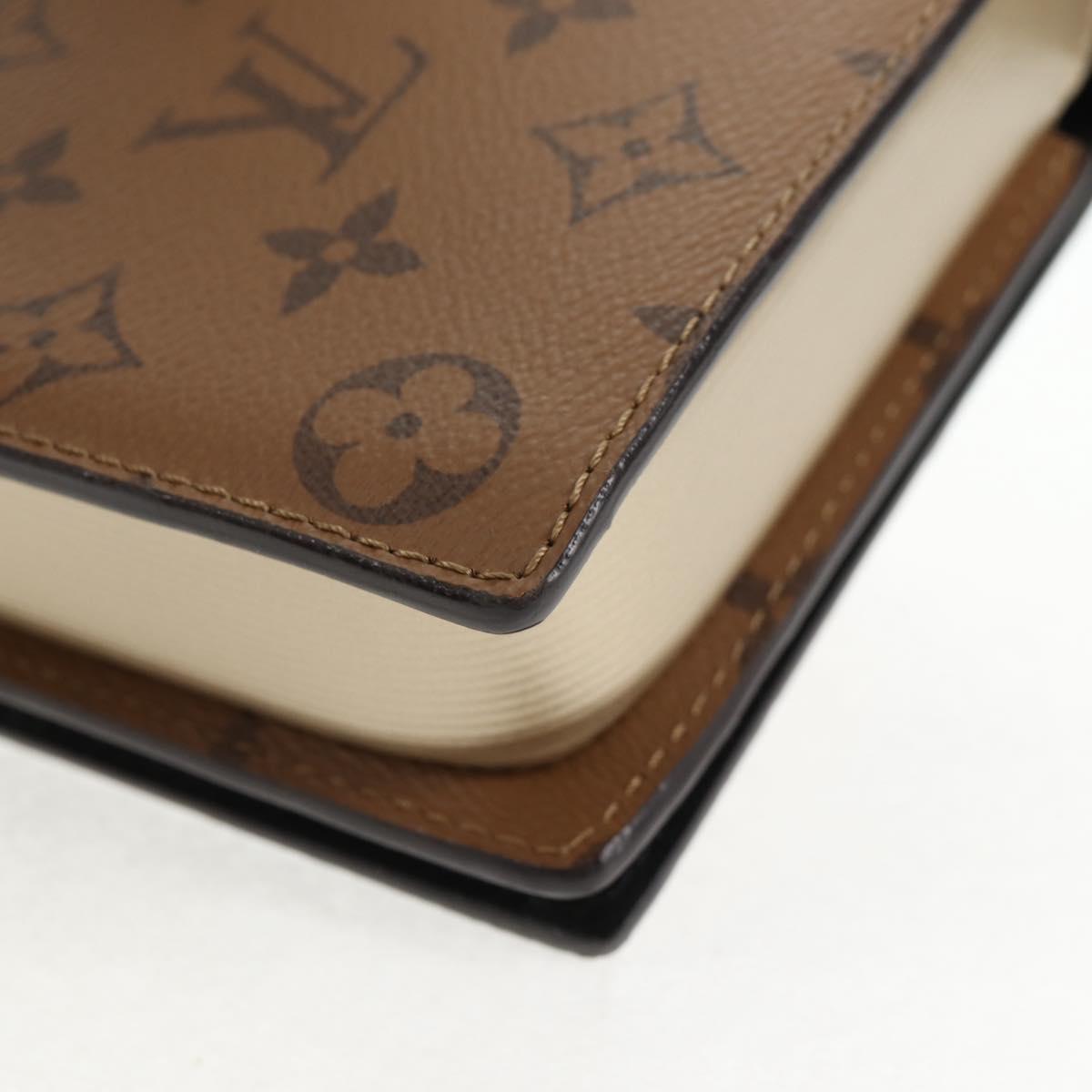 LOUIS VUITTON Monogram Reverse Book Wallet On Chain Bag M81830 LV Auth 140001SAM