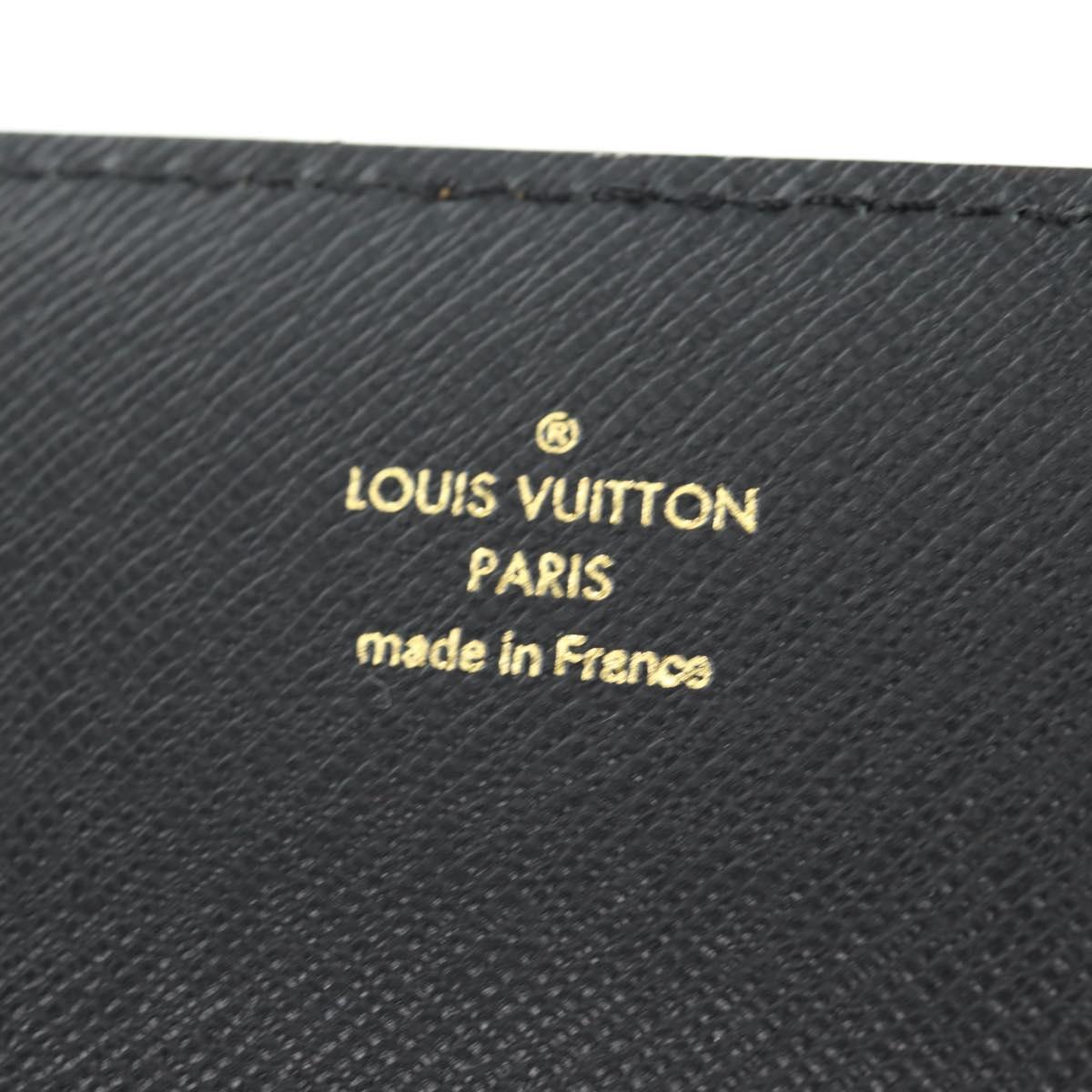 LOUIS VUITTON Monogram Reverse Book Wallet On Chain Bag M81830 LV Auth 140001M