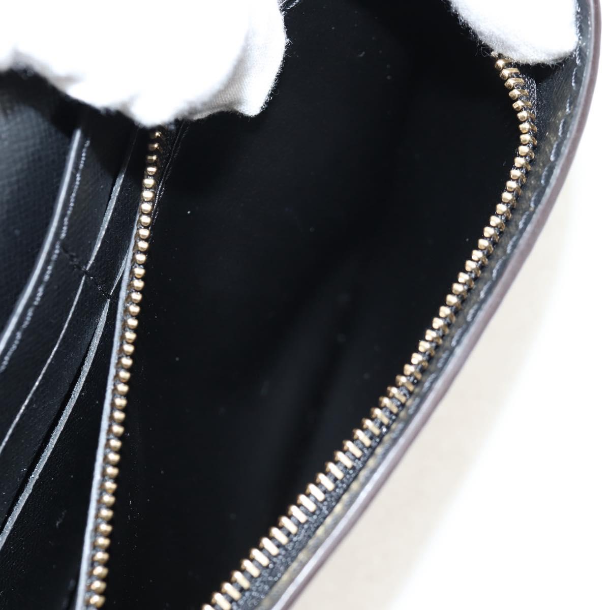 LOUIS VUITTON Monogram Reverse Book Wallet On Chain Bag M81830 LV Auth 140001M