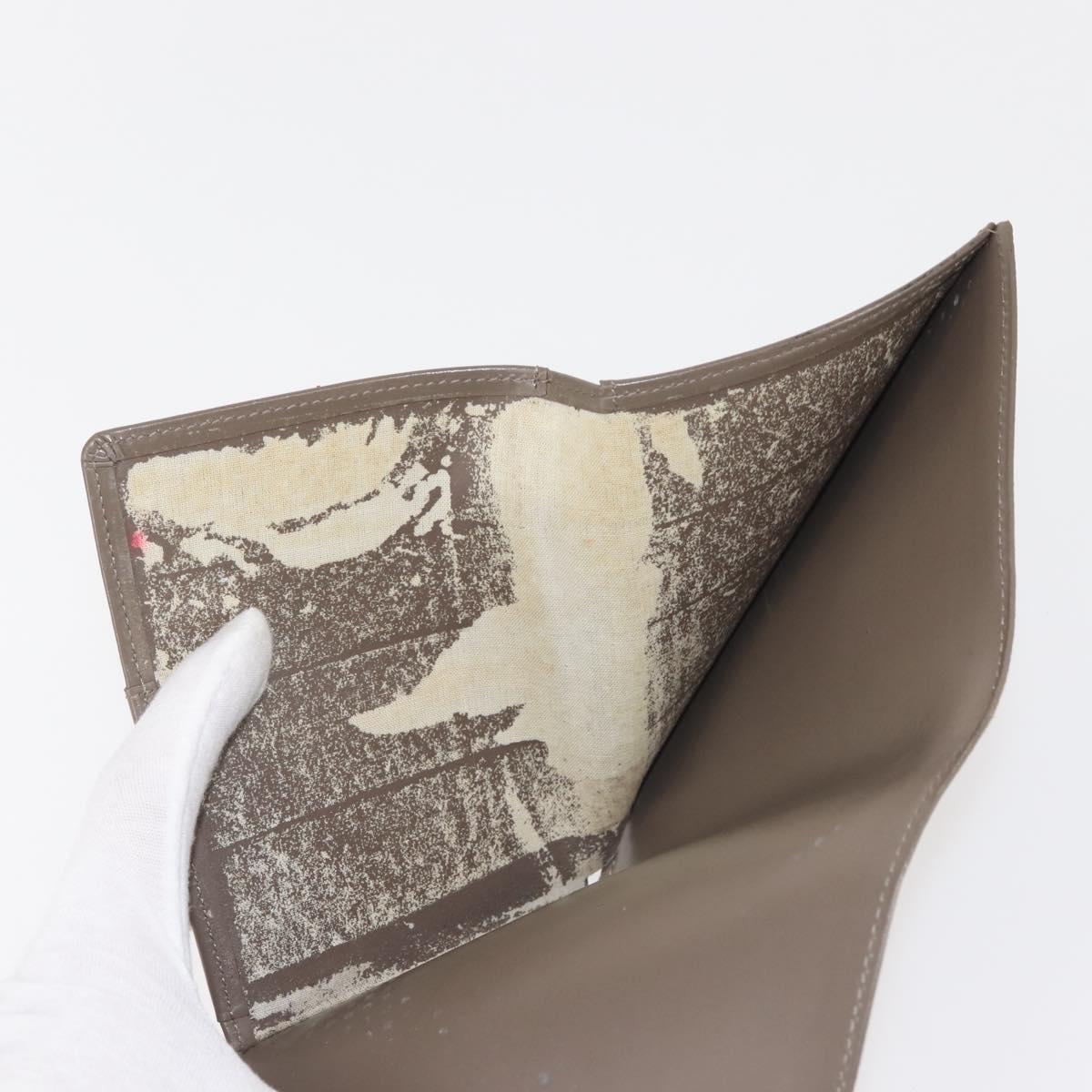 LOUIS VUITTON Epi Taiga Wallet 2Set Gray Ardoise LV Auth 140006