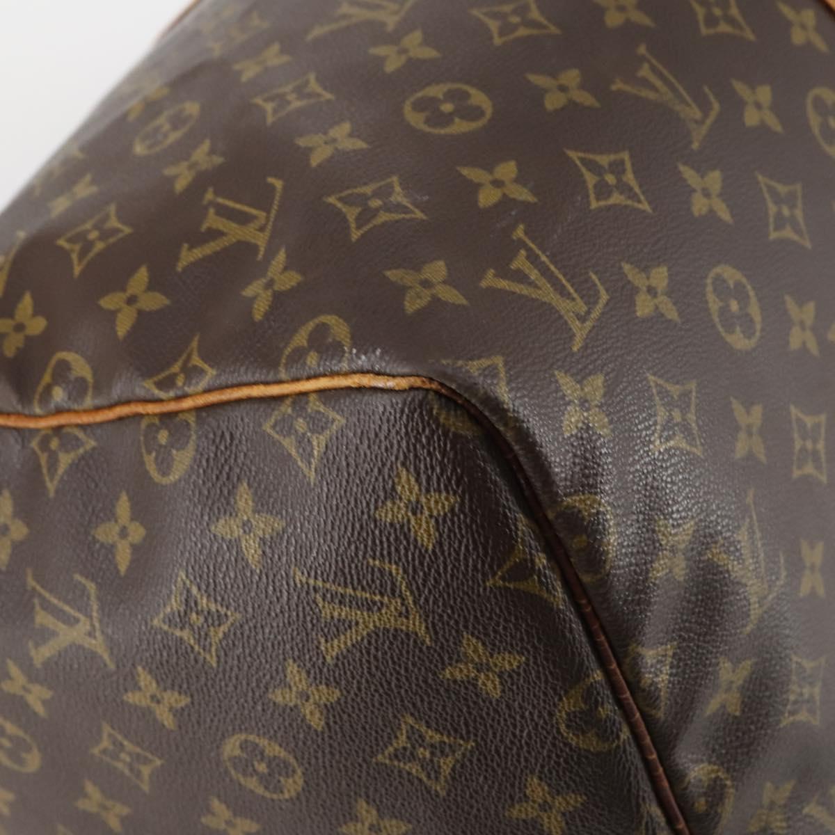 LOUIS VUITTON Monogram Keepall 55 Boston Bag M41424 LV Auth 140023