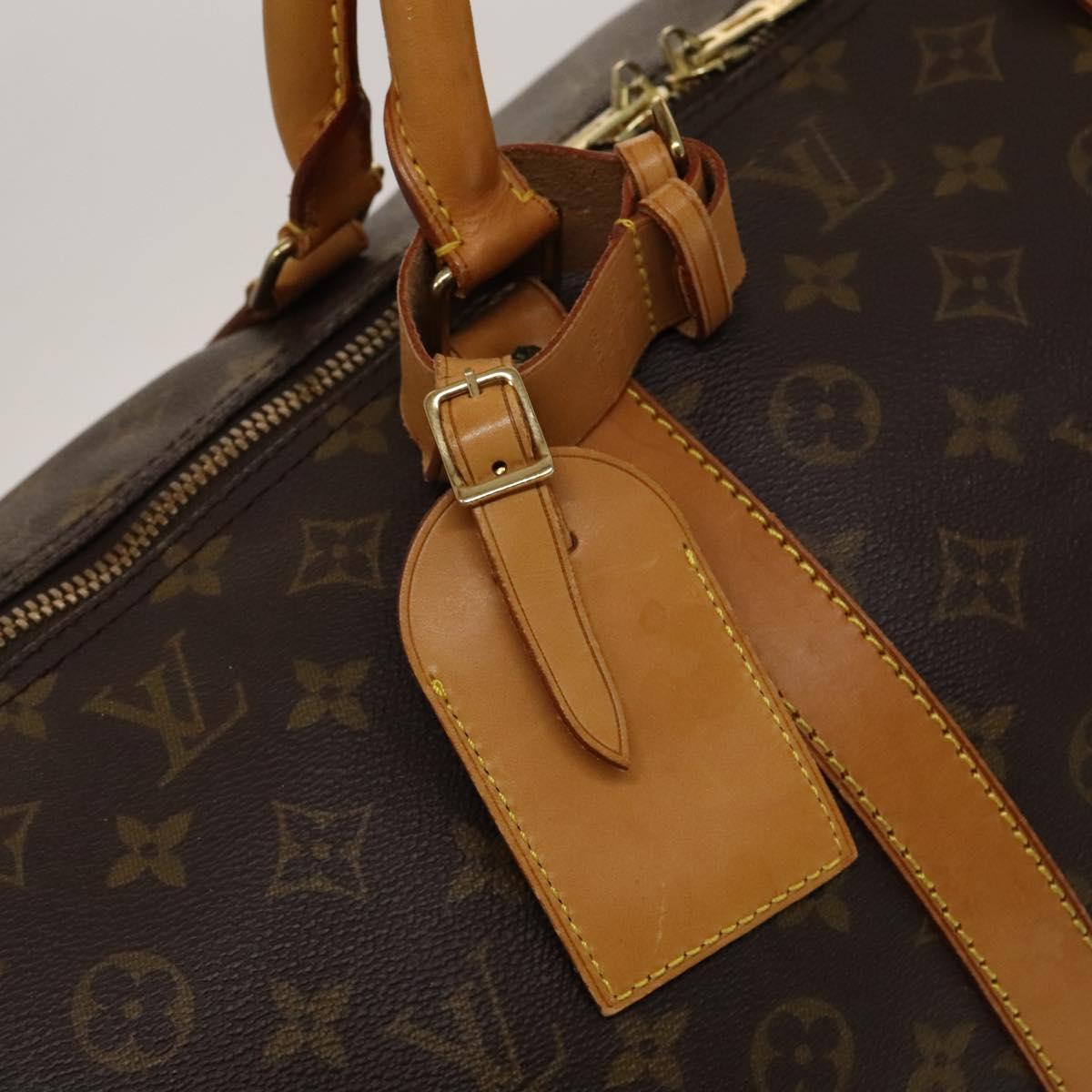 LOUIS VUITTON Monogram Keepall 60 Boston Bag M41422 LV Auth 140024