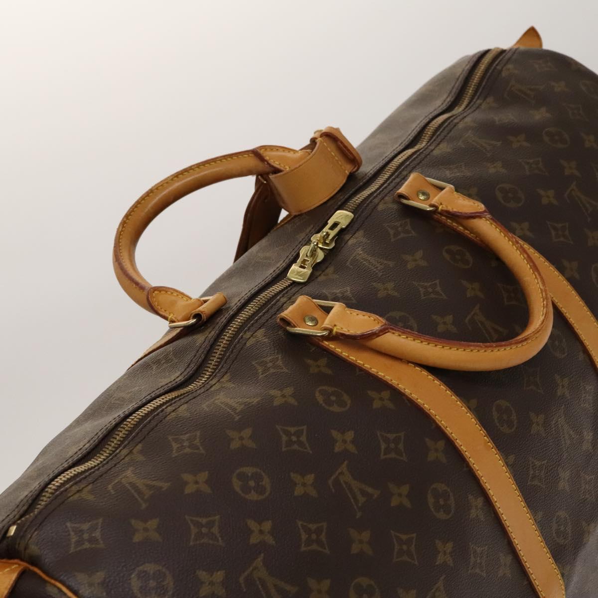 LOUIS VUITTON Monogram Keepall 60 Boston Bag M41422 LV Auth 140024