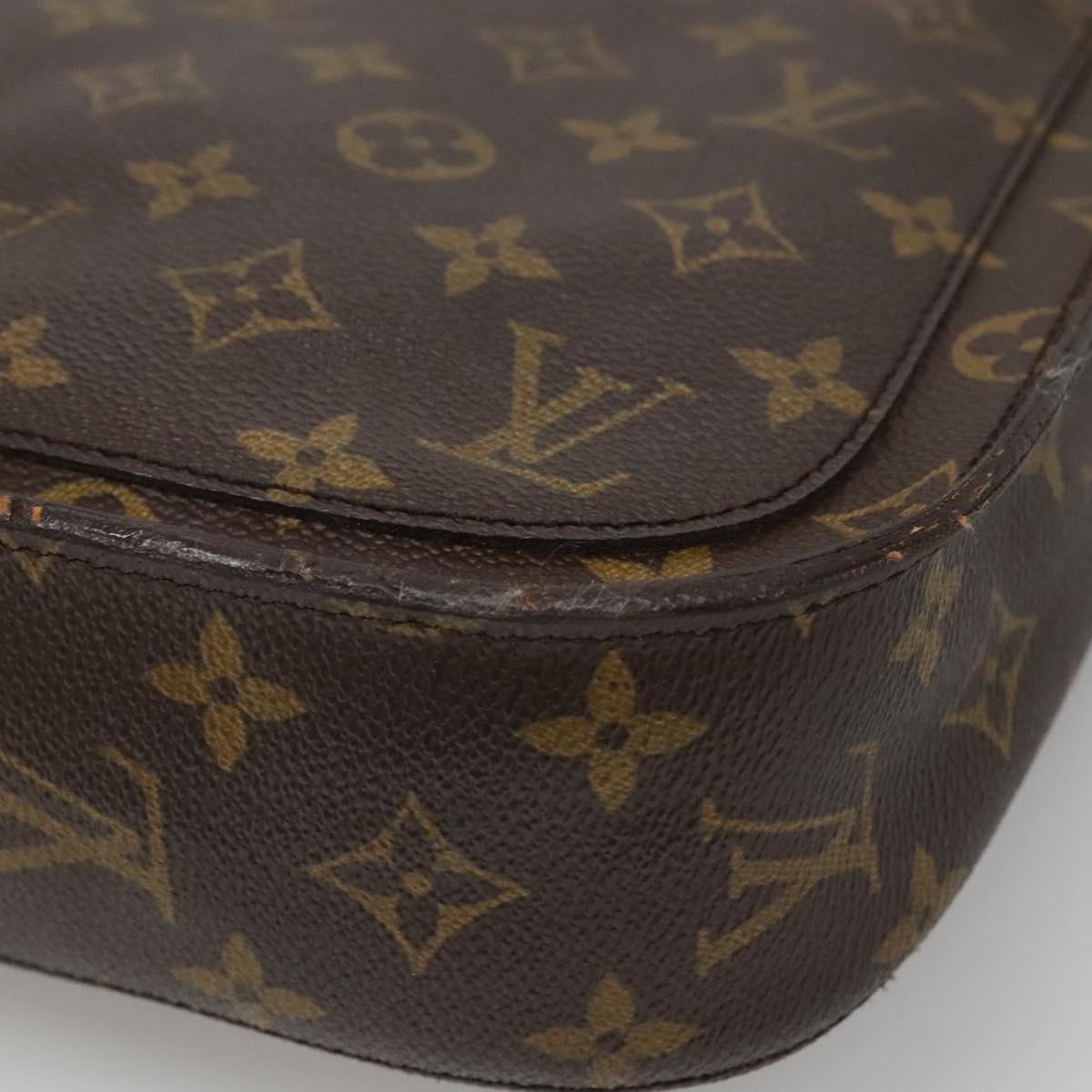 LOUIS VUITTON Monogram Saint Cloud GM Shoulder Bag M51242 LV Auth 140025