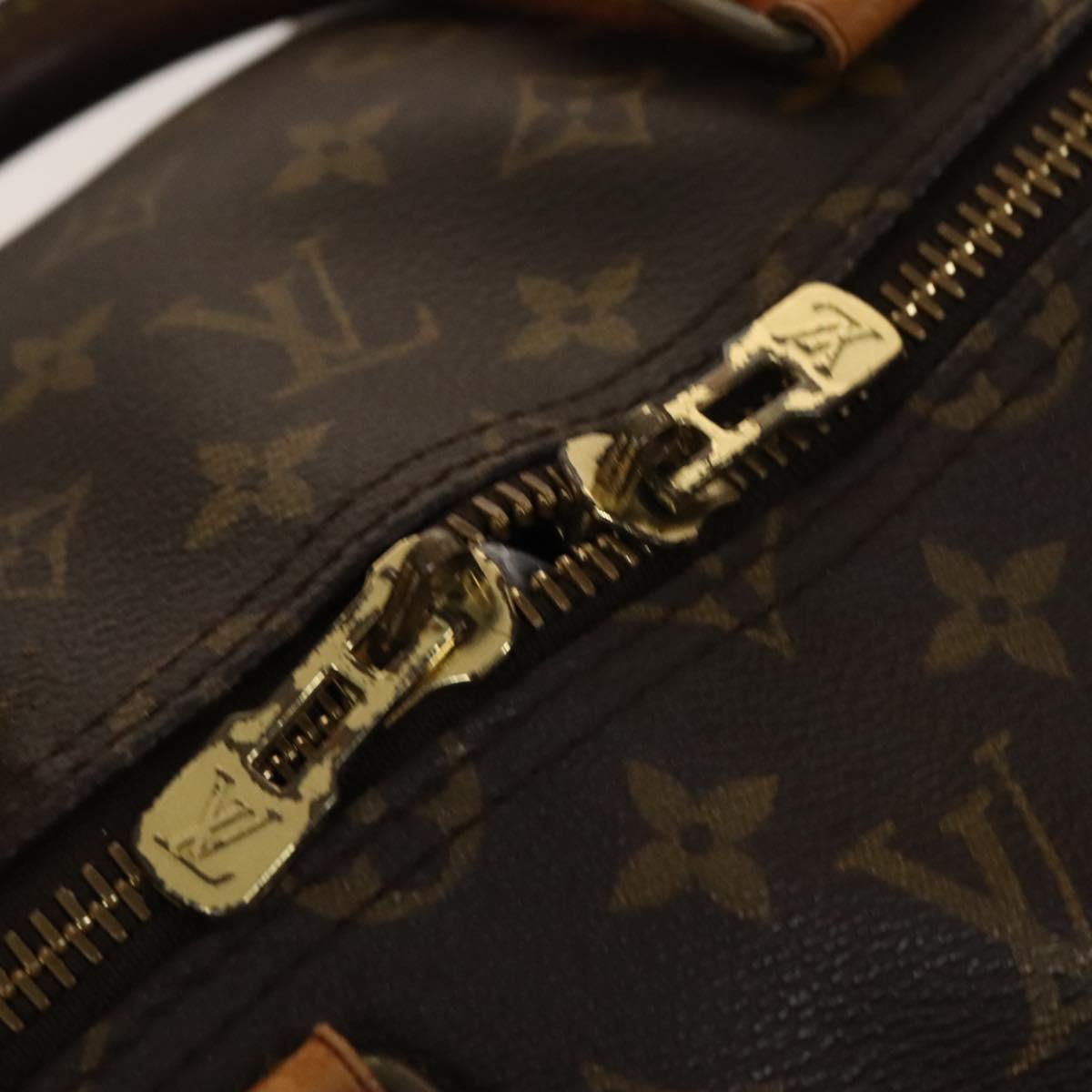 LOUIS VUITTON Monogram Keepall 55 Boston Bag M41424 LV Auth 140028