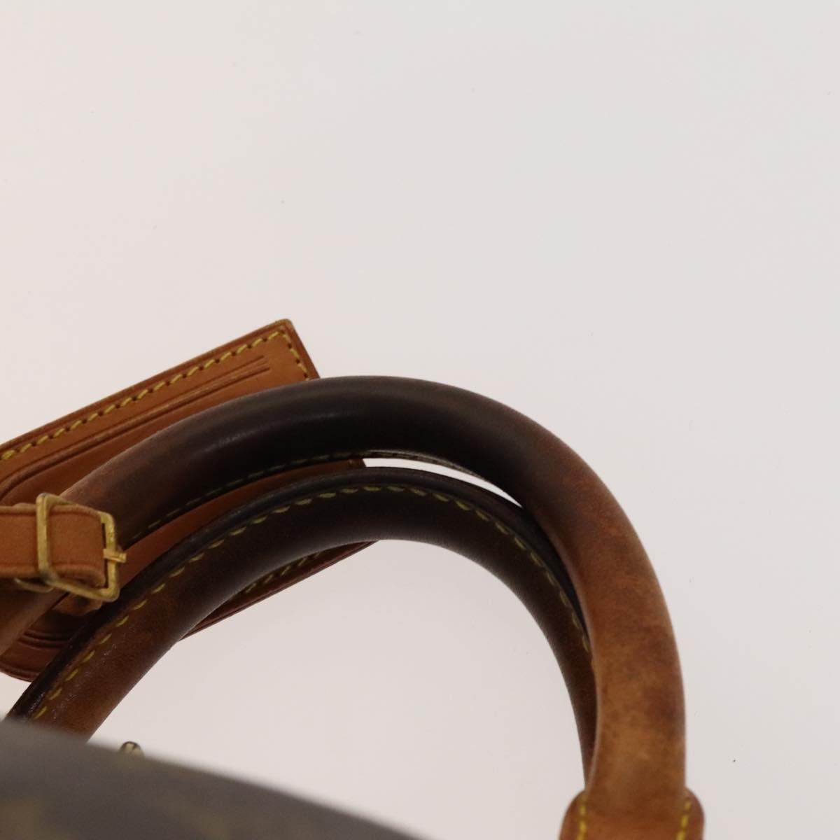 LOUIS VUITTON Monogram Keepall 55 Boston Bag M41424 LV Auth 140028