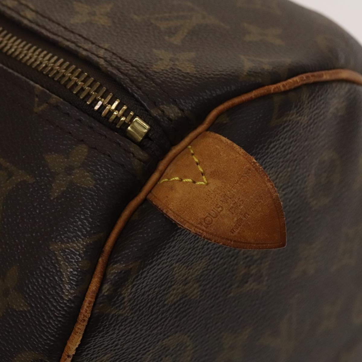 LOUIS VUITTON Monogram Keepall 55 Boston Bag M41424 LV Auth 140030