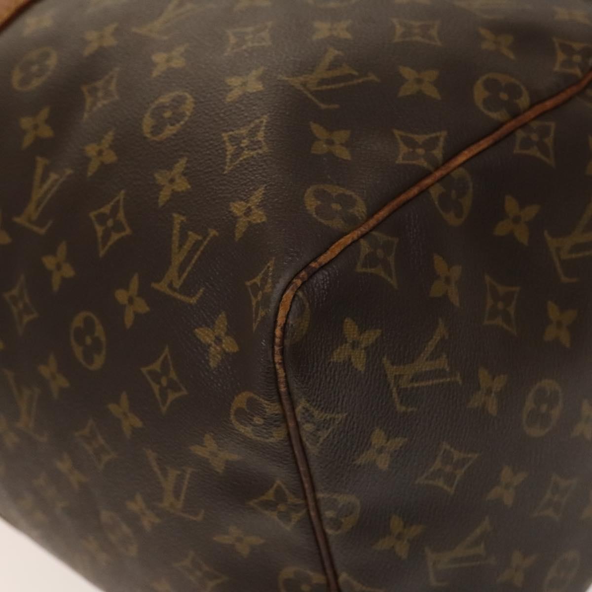 LOUIS VUITTON Monogram Keepall 55 Boston Bag M41424 LV Auth 140035