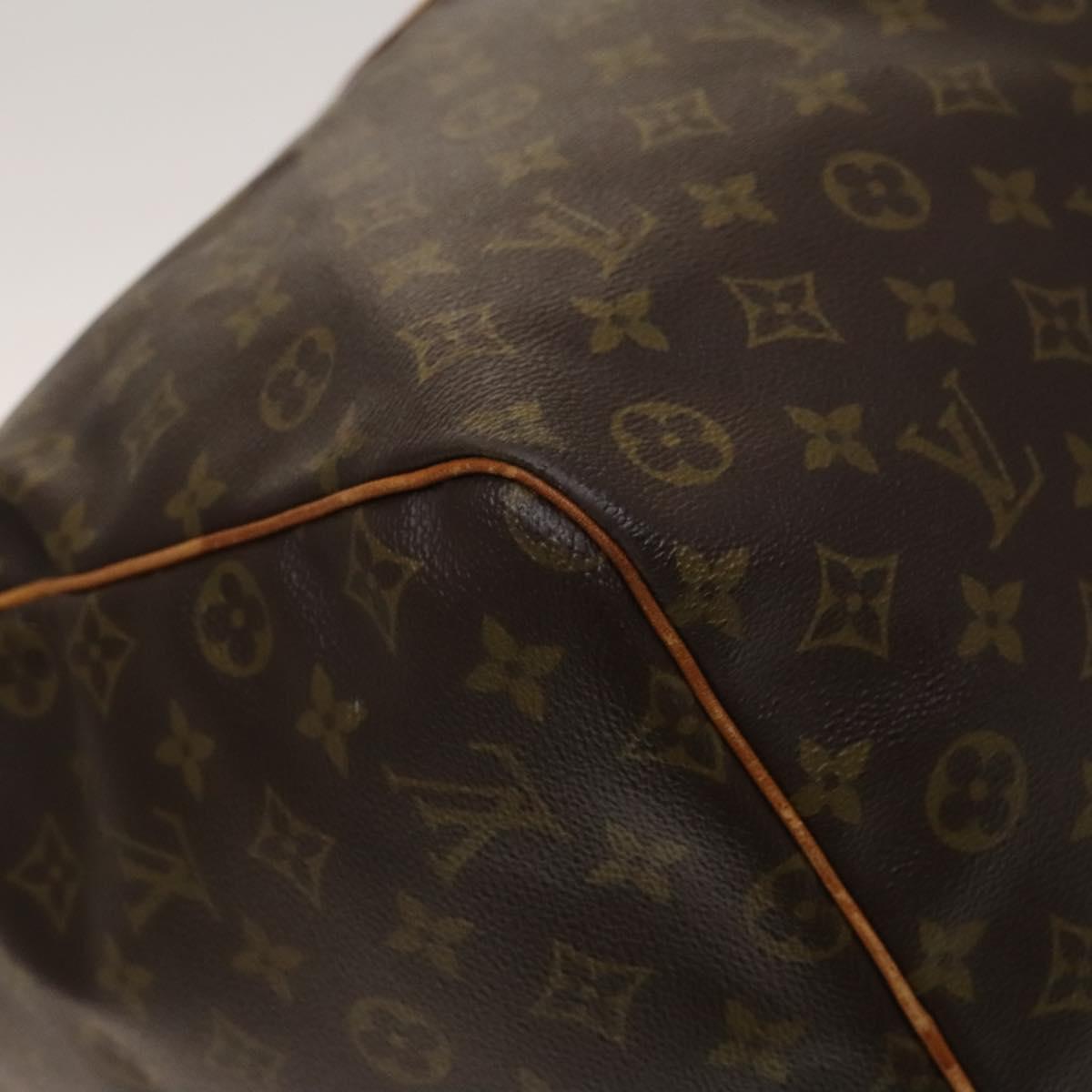 LOUIS VUITTON Monogram Keepall 60 Boston Bag M41422 LV Auth 140040