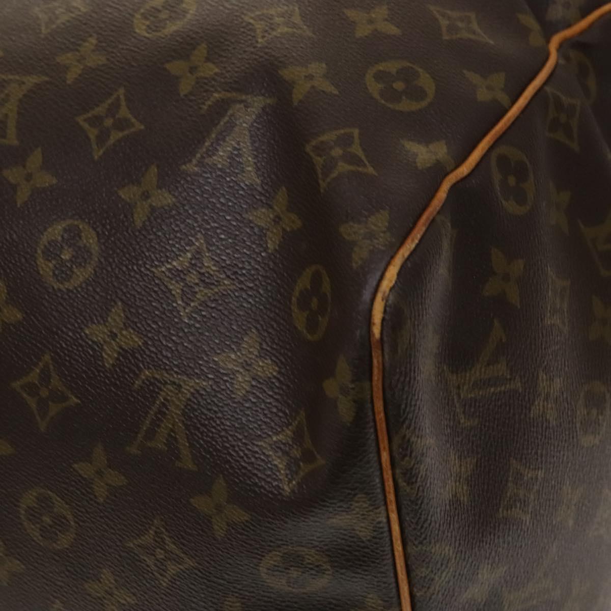 LOUIS VUITTON Monogram Keepall 60 Boston Bag M41422 LV Auth 140040
