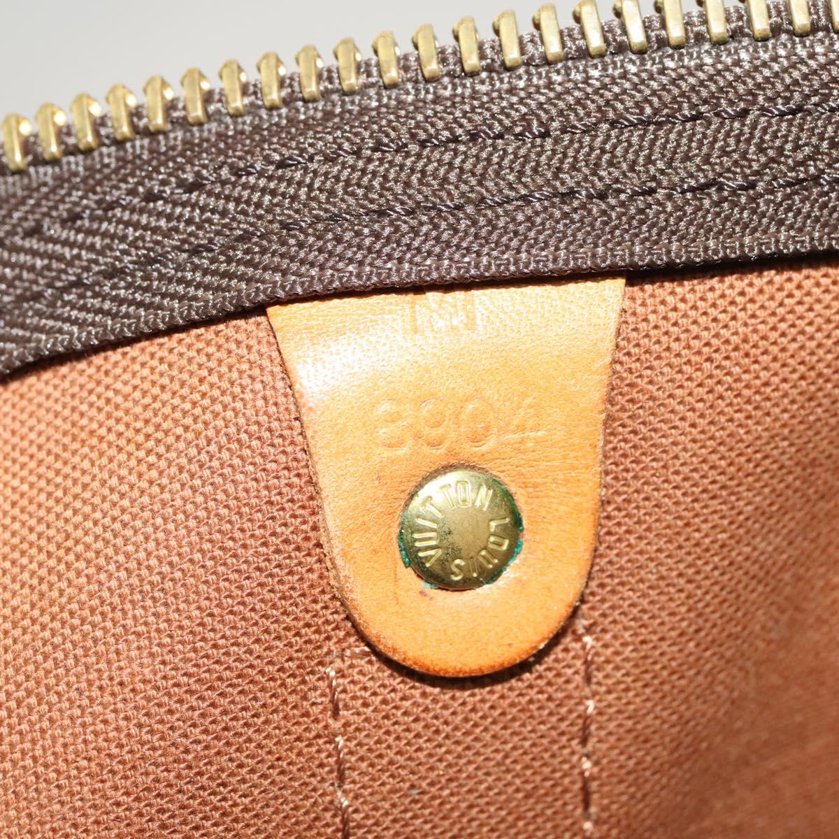 LOUIS VUITTON Monogram Keepall 60 Boston Bag M41422 LV Auth 140040