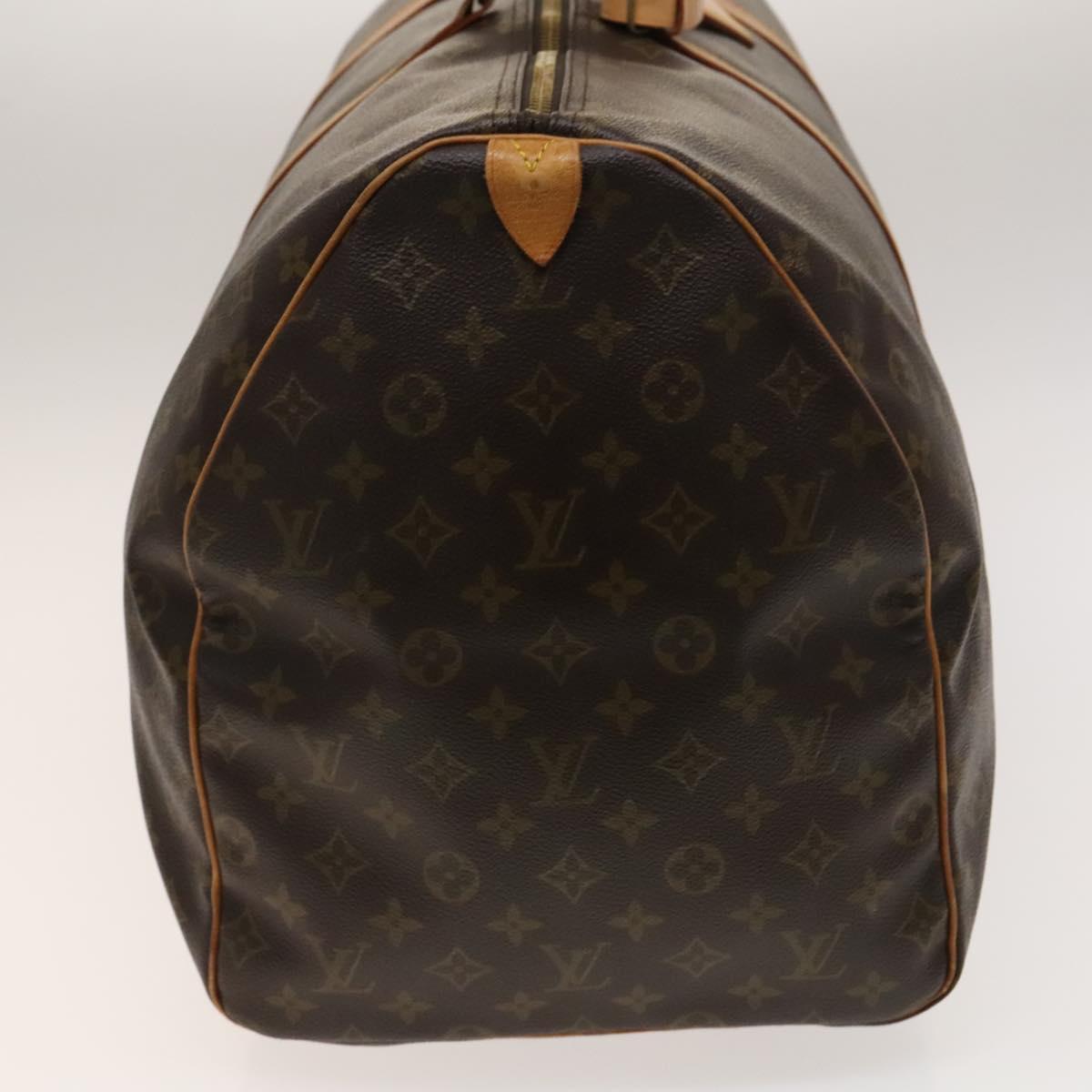 LOUIS VUITTON Monogram Keepall 60 Boston Bag M41422 LV Auth 140040