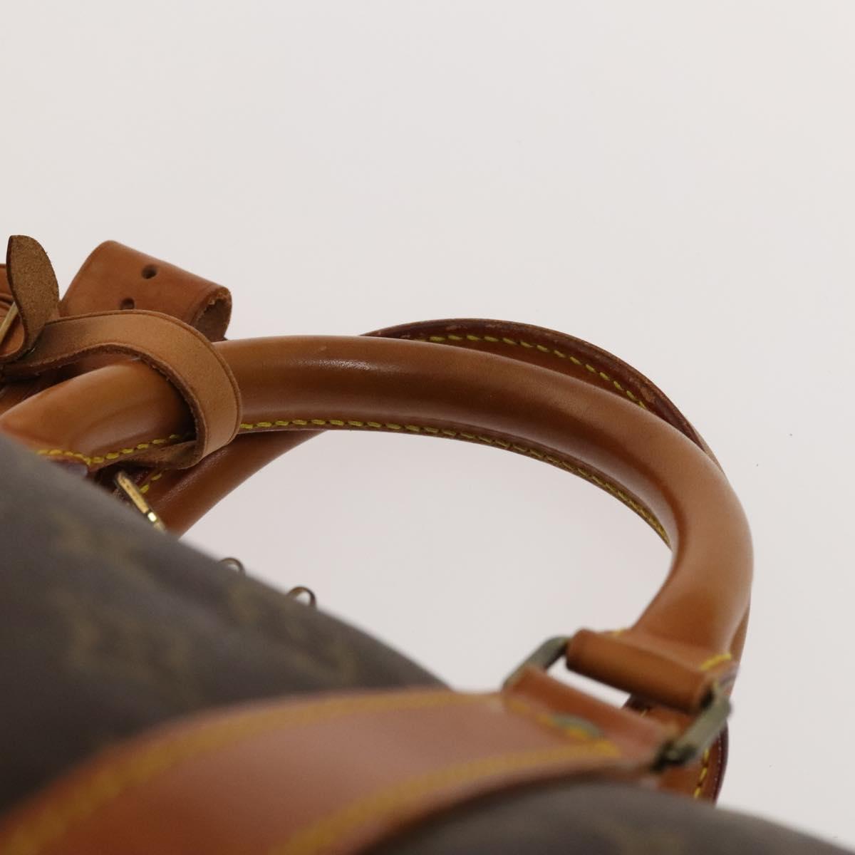 LOUIS VUITTON Monogram Keepall 55 Boston Bag M41424 LV Auth 140041