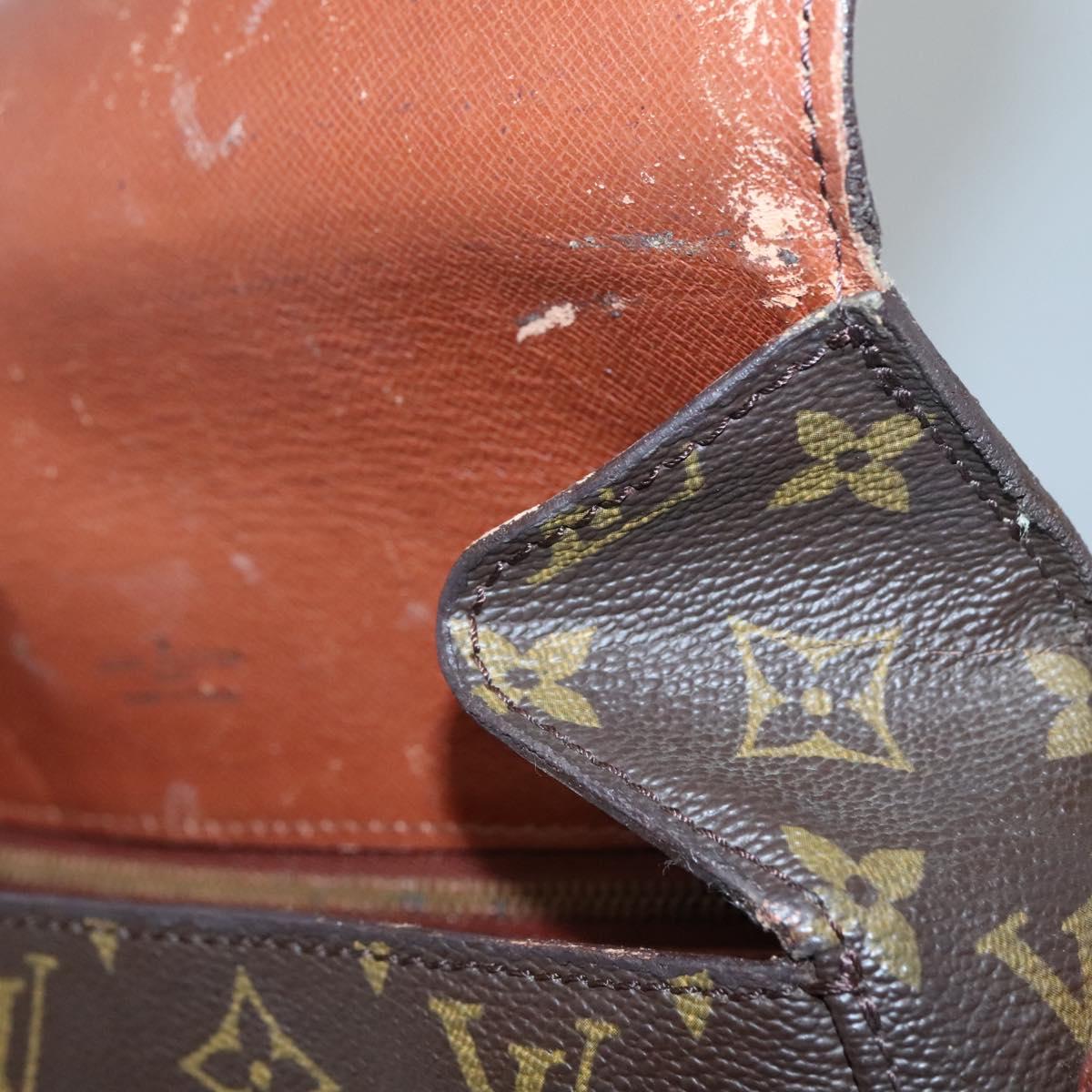 LOUIS VUITTON Monogram Saint Cloud GM Shoulder Bag M51242 LV Auth 140046