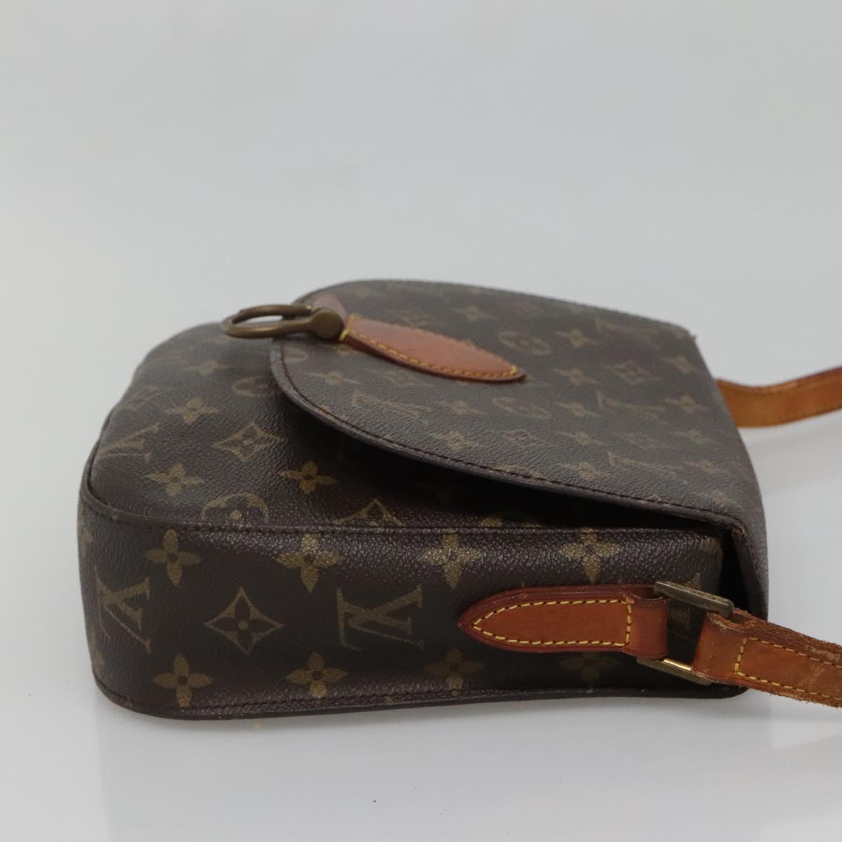 LOUIS VUITTON Monogram Saint Cloud GM Shoulder Bag M51242 LV Auth 140046