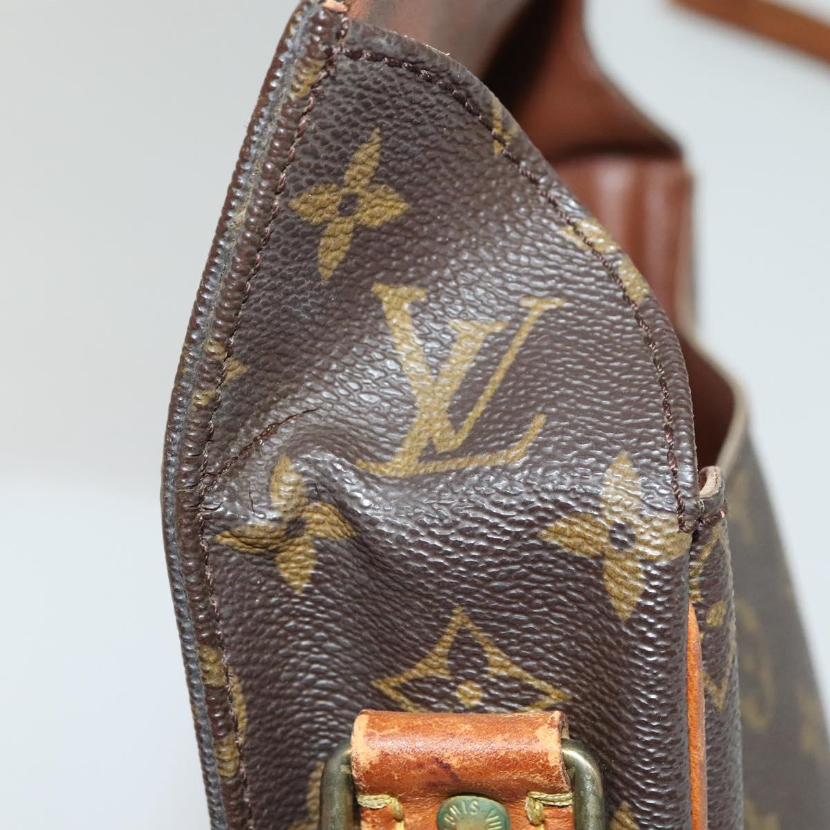 LOUIS VUITTON Monogram Cartouchiere GM Shoulder Bag M51252 LV Auth 140048