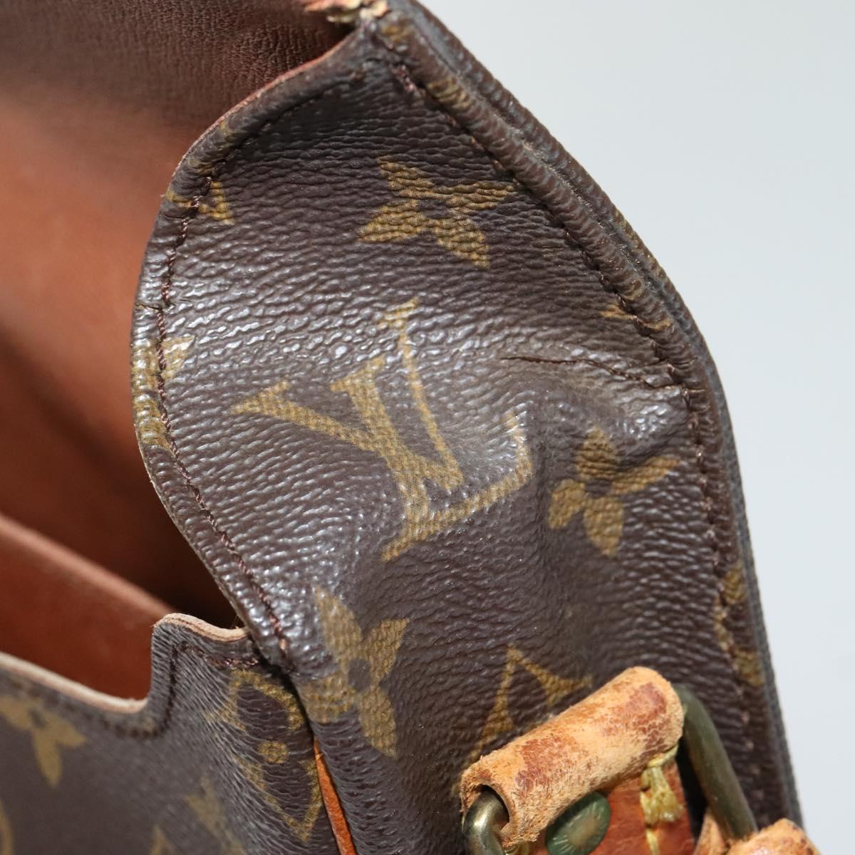 LOUIS VUITTON Monogram Cartouchiere GM Shoulder Bag M51252 LV Auth 140048