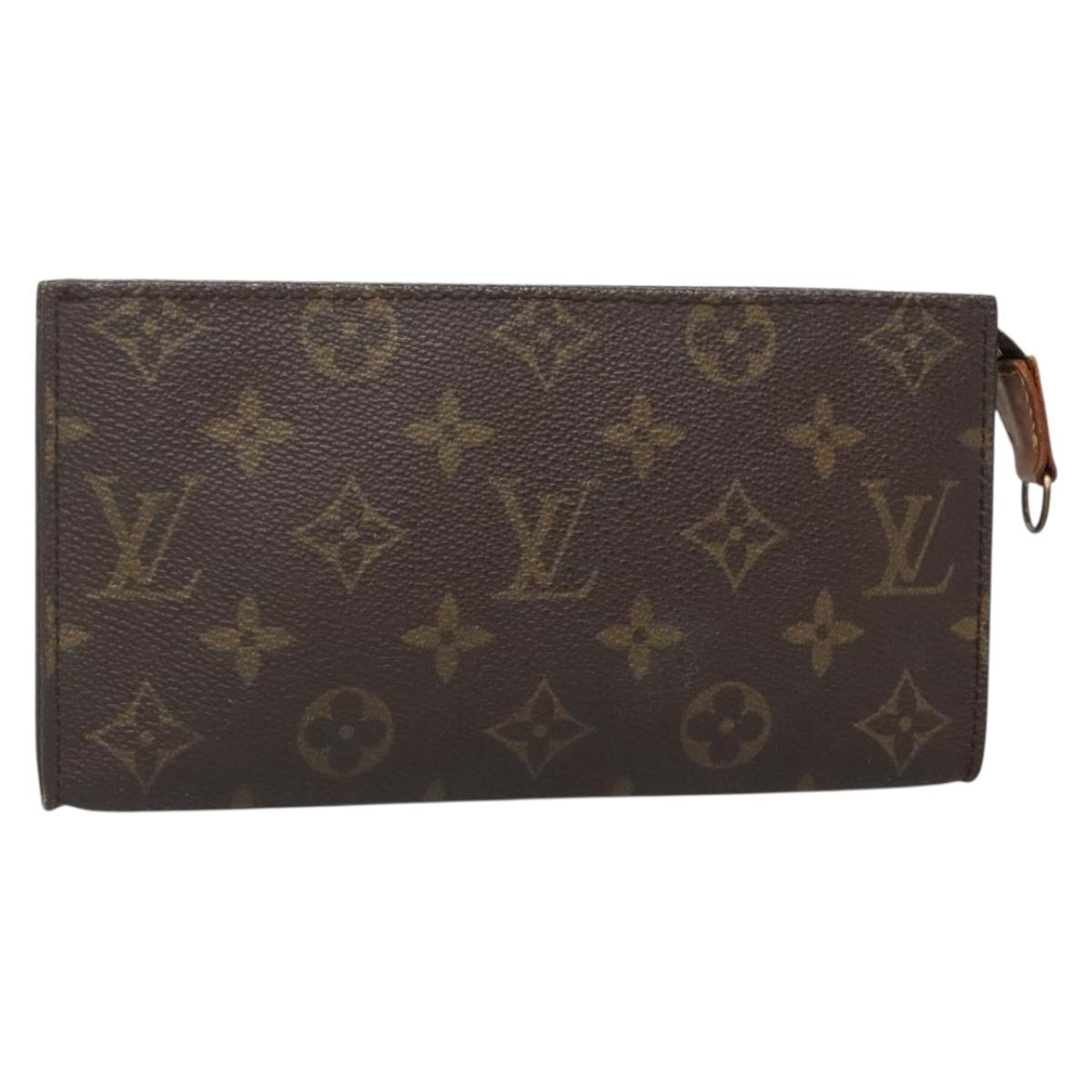 LOUIS VUITTON Monogram Bucket GM Accessory Pouch LV Auth 140050
