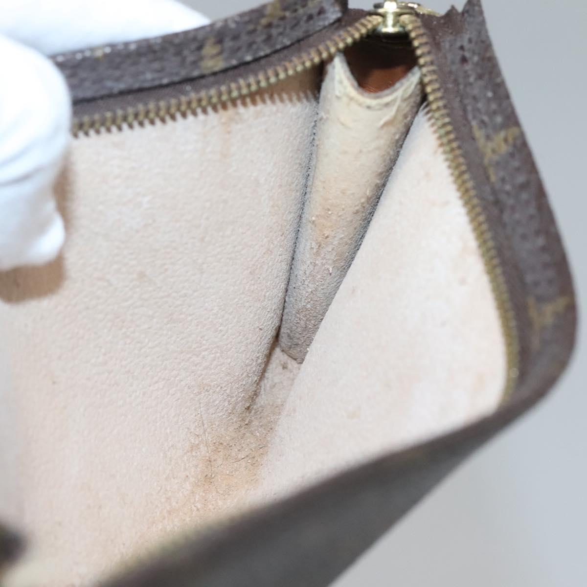 LOUIS VUITTON Monogram Bucket GM Accessory Pouch LV Auth 140050