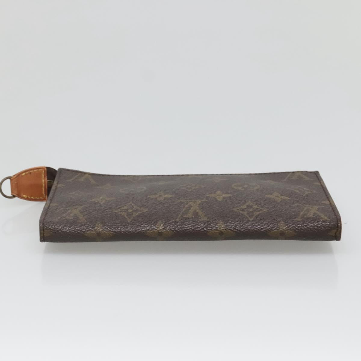 LOUIS VUITTON Monogram Bucket GM Accessory Pouch LV Auth 140050