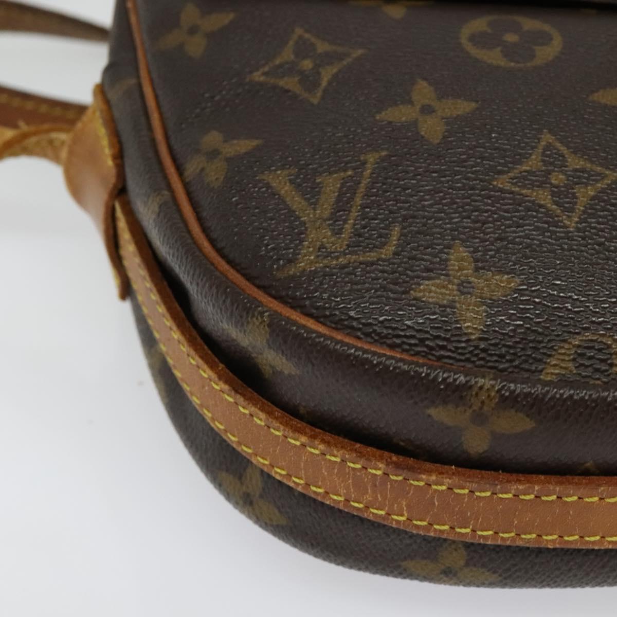 LOUIS VUITTON Monogram Jeune Fille PM Shoulder Bag M51227 LV Auth 140051
